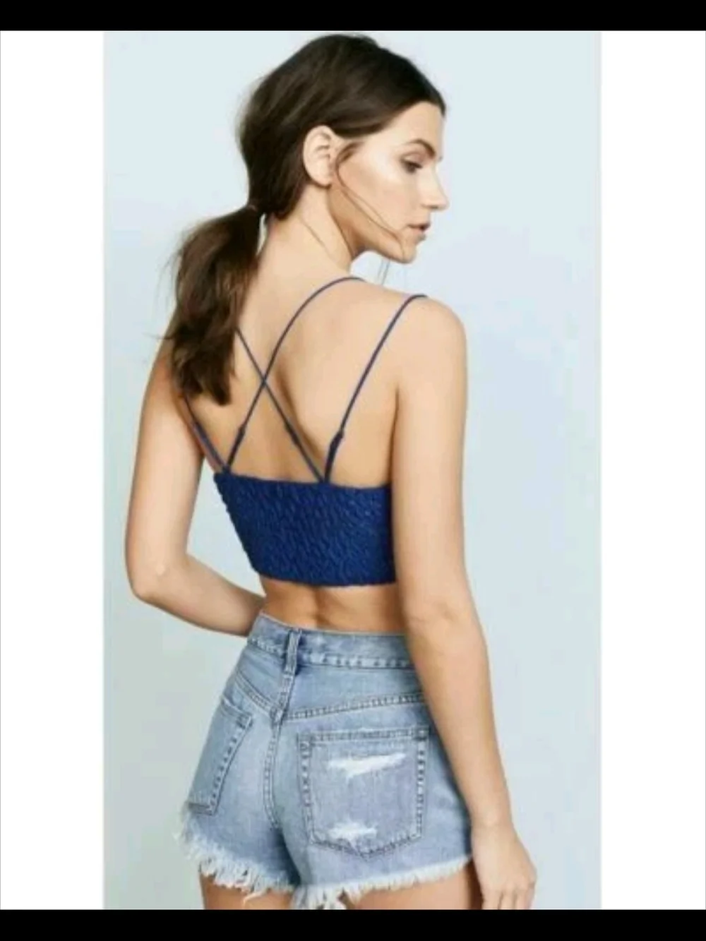 Free People Adella Bralette In [Toned Down/